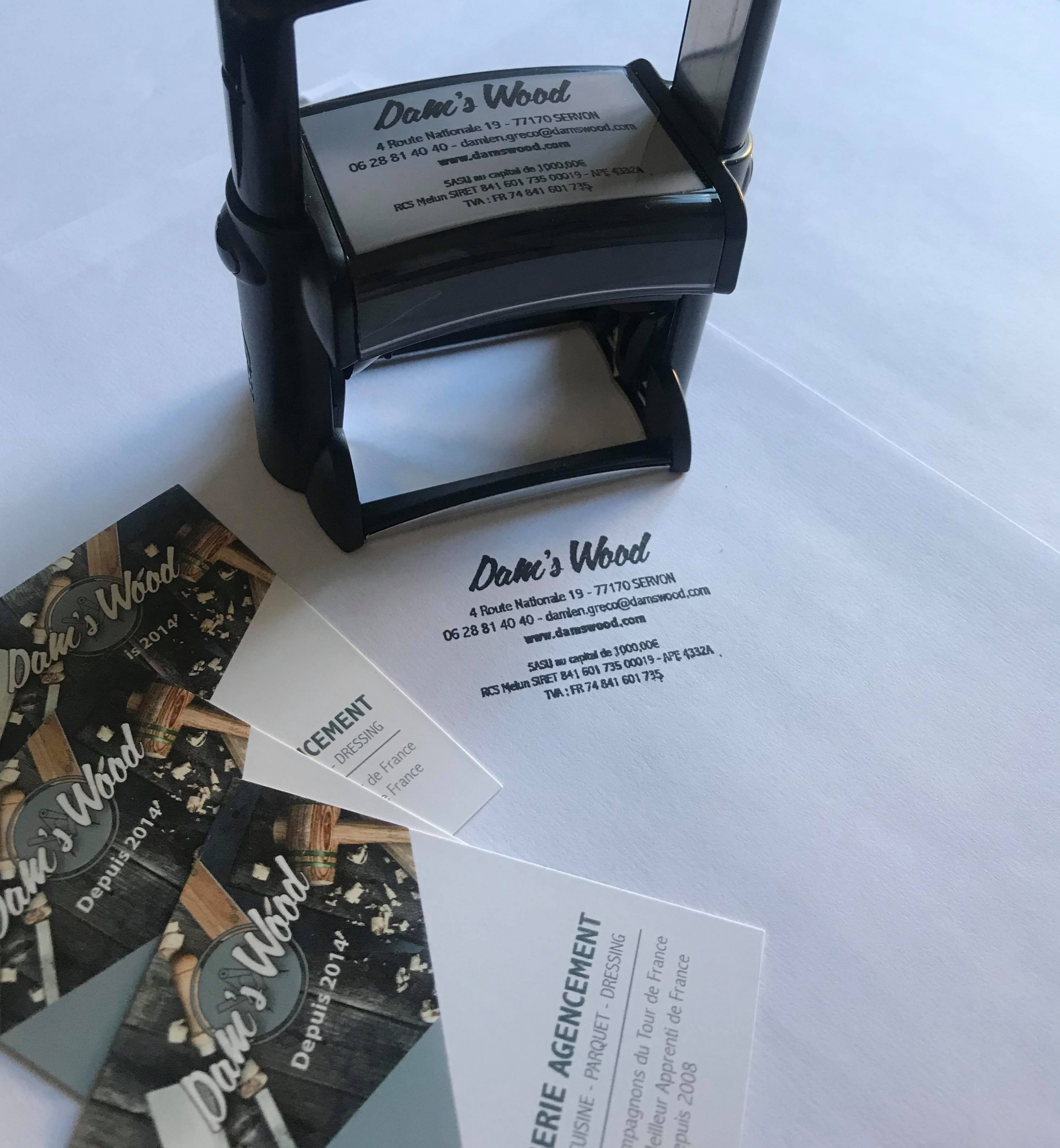 Tampon d’entreprise