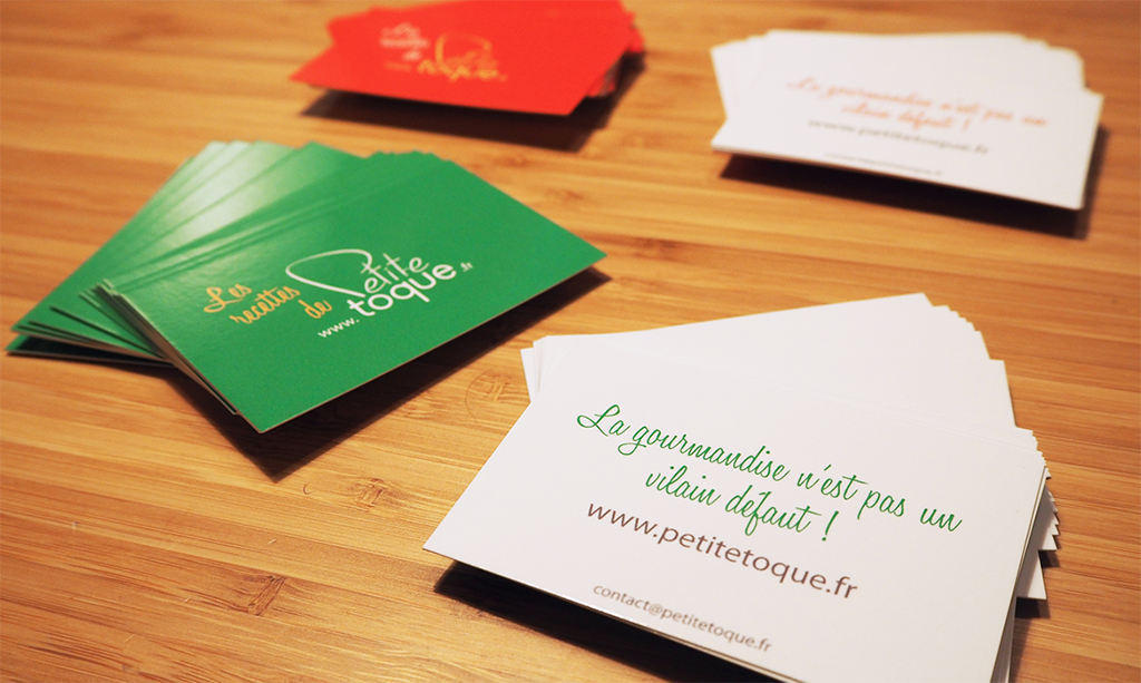 Petite Toque Cartes de Visite