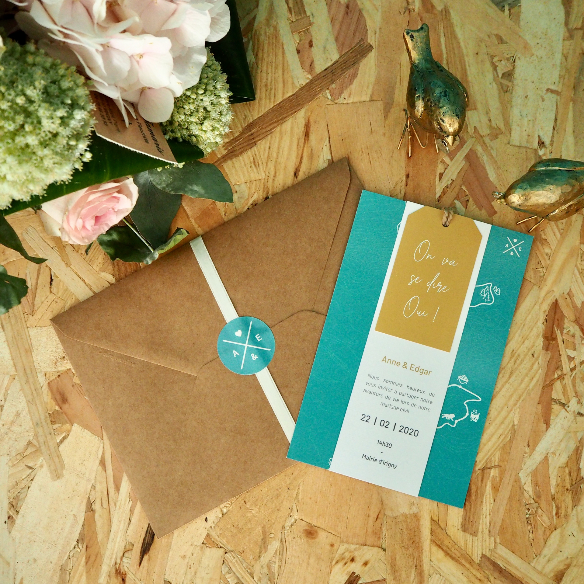 Faire-Part mariage février 2020