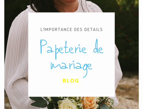 La papeterie de mariage: les petits détails qui font la différence