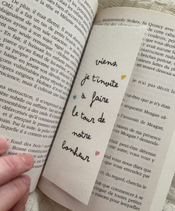 Marque-Page "Bonheur"