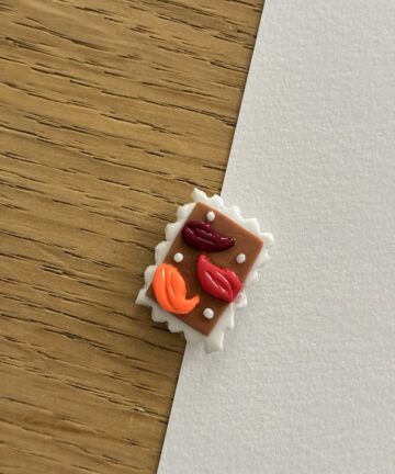 Aimant "Timbre Automne"