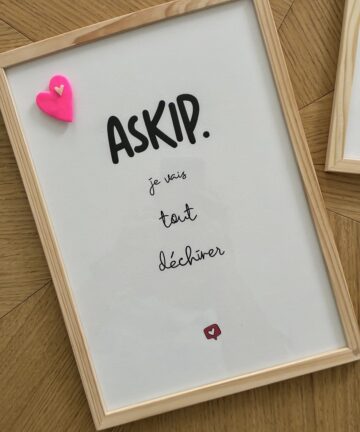 Affiche "ASKIP"