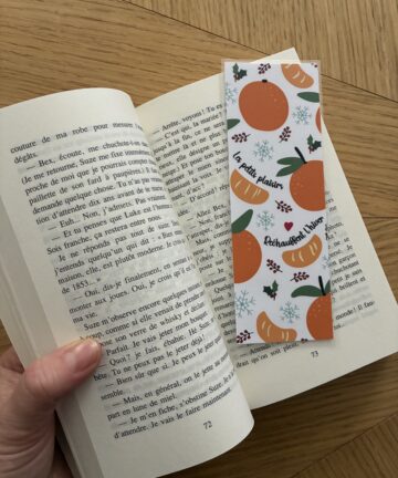 Marque-Page "Petits plaisirs d'hiver"