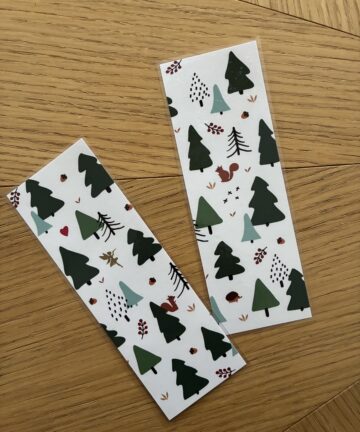 Marque-Page "Sapins"