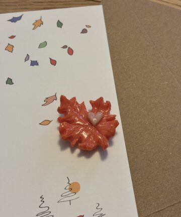 Aimant "feuille d'érable"