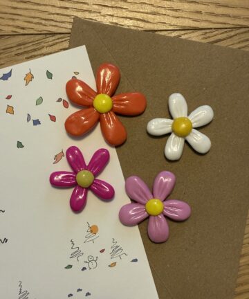 Aimant "fleur champêtre"