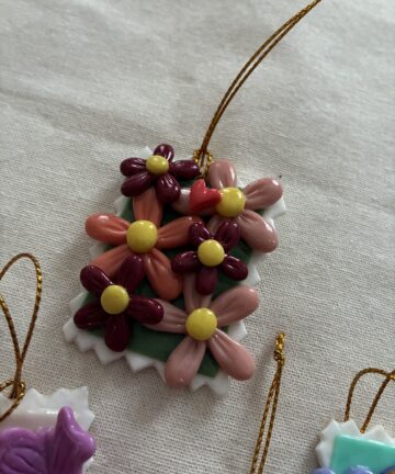 Suspension Small "Fleurs d'automne"