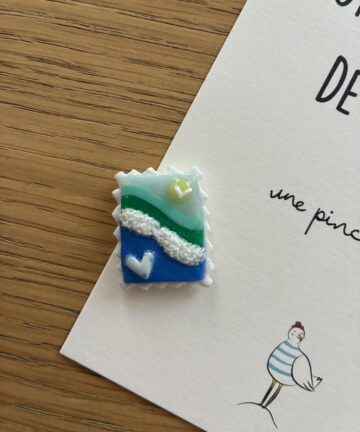 Aimant Timbre "Océan"